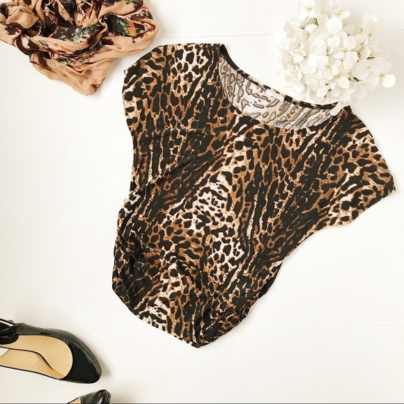 Nana USA Leopard Print Top - Picture 1 of 5